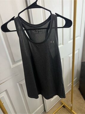 Under Armour Women's Dark Gray Racerback Tank